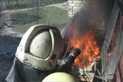 Спасатели МЧС России ликвидировали пожар в муниципальном многоквартирном жилом доме в Новокузнецком ГО
